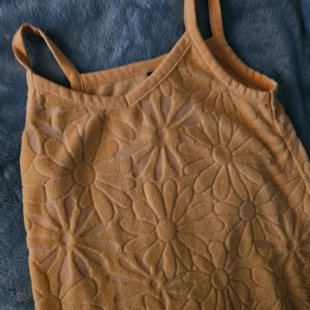 Old Navy Kids Dress in Warm Floral Pattern